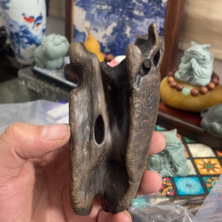木质类天然乌木手把件