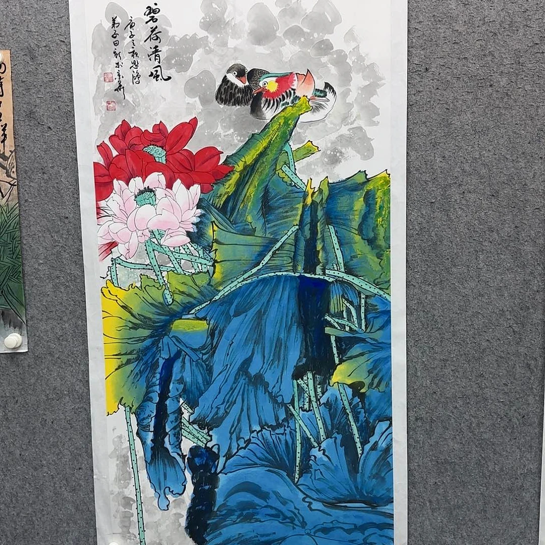 书法书法作品多次参加