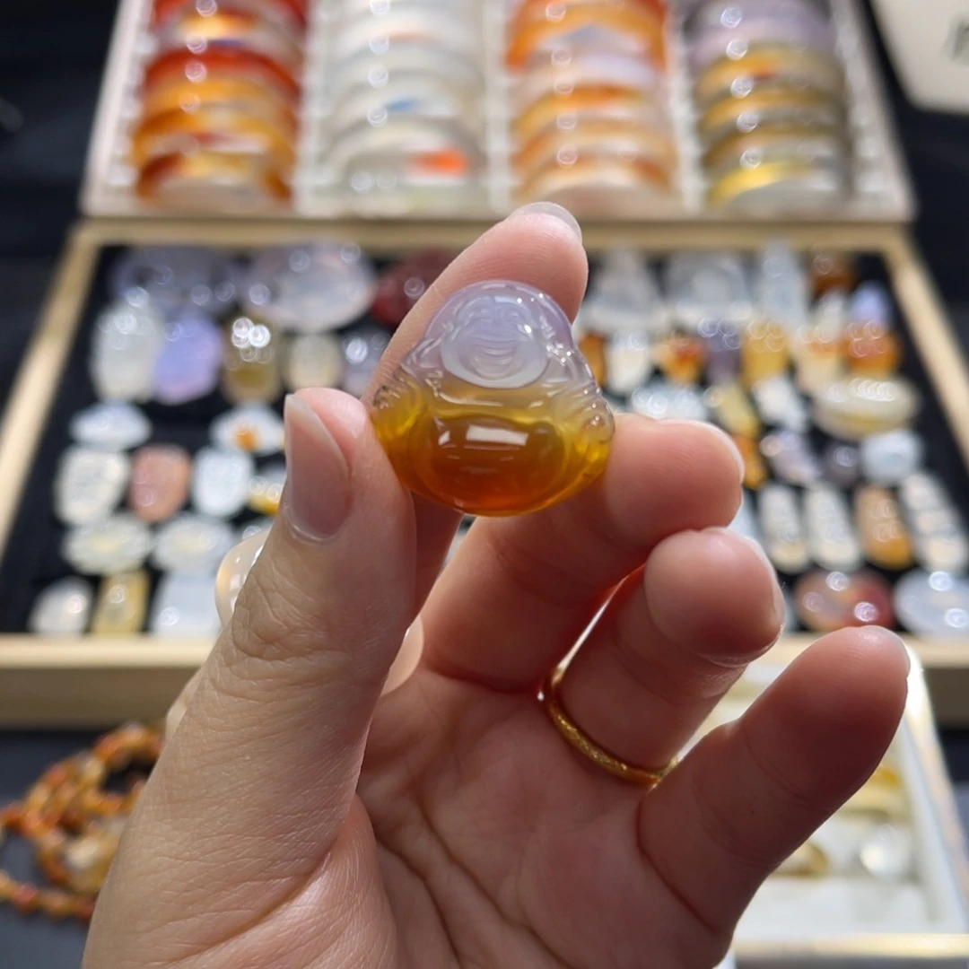 玛瑙/玉髓未镶嵌颈饰