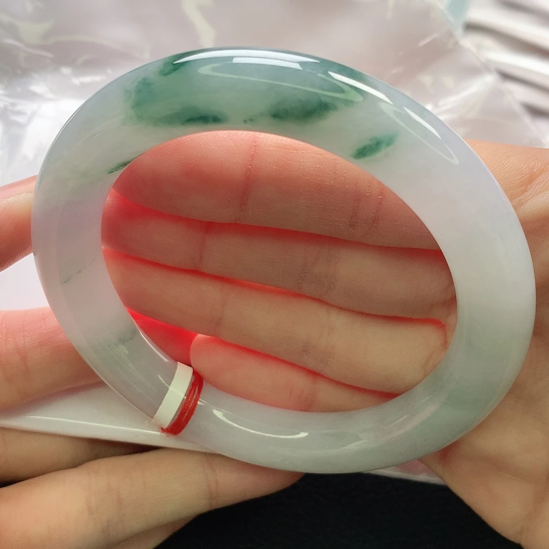 翡翠未镶嵌手镯缅甸5960