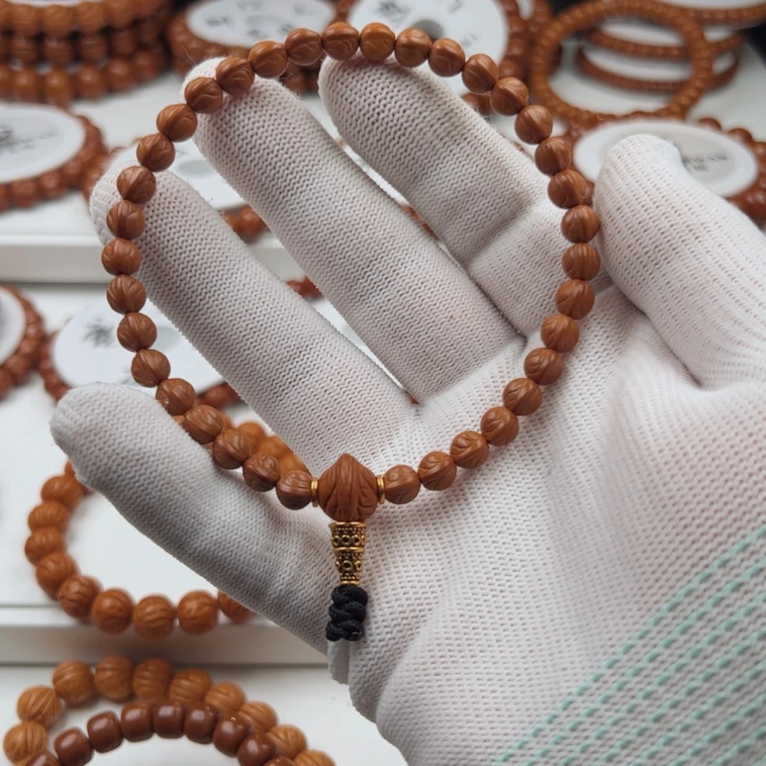 吊坠桃核桃核手串