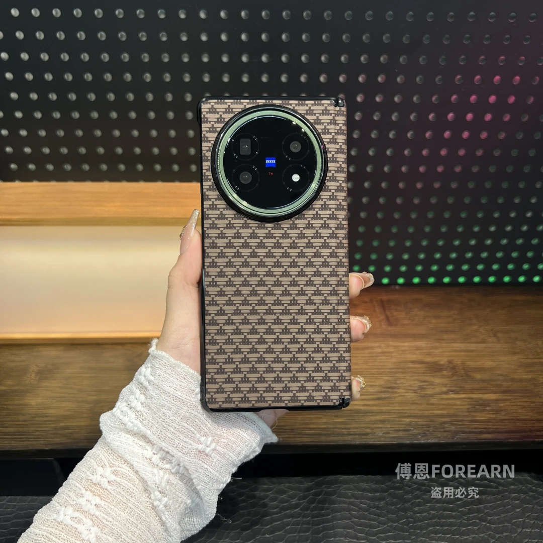 适用于vivoXFold5手机壳vivoxfold5折叠屏保护套中轴超薄后壳外