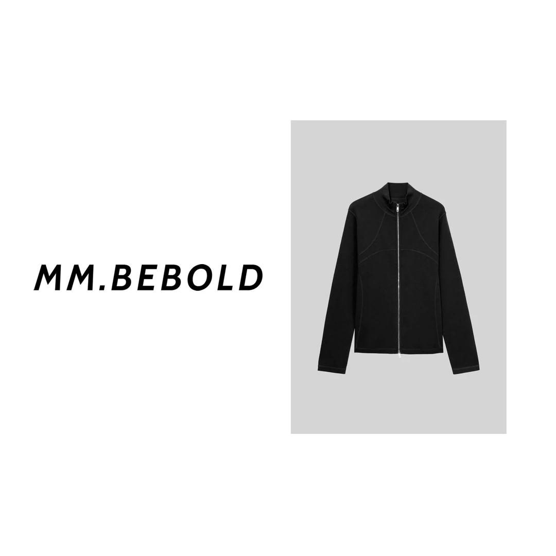 【妙姐精选】恰逢晚冬 简约显瘦双开拉链开衫ZH858621