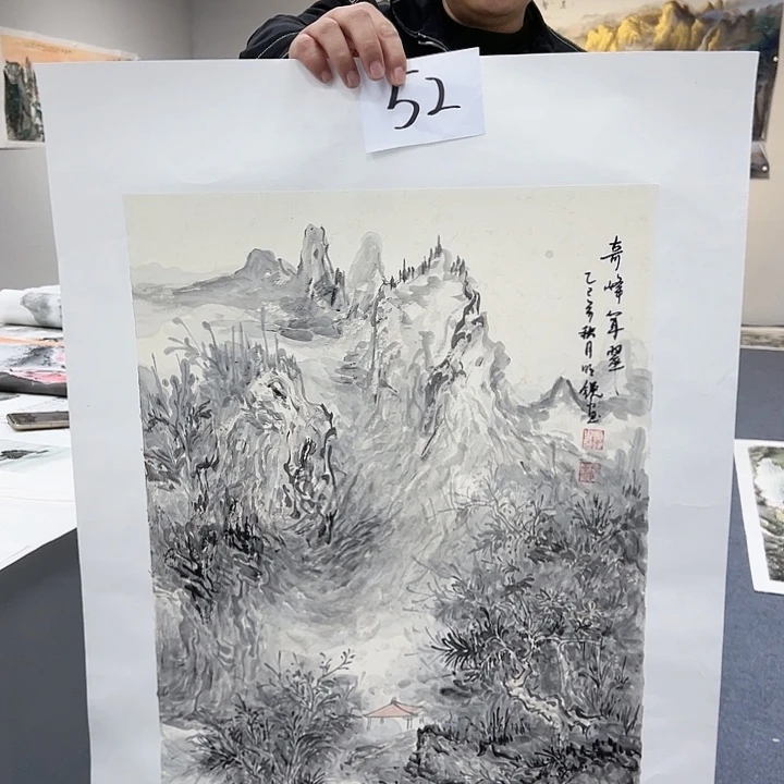 国画国画作品宣纸纯手绘