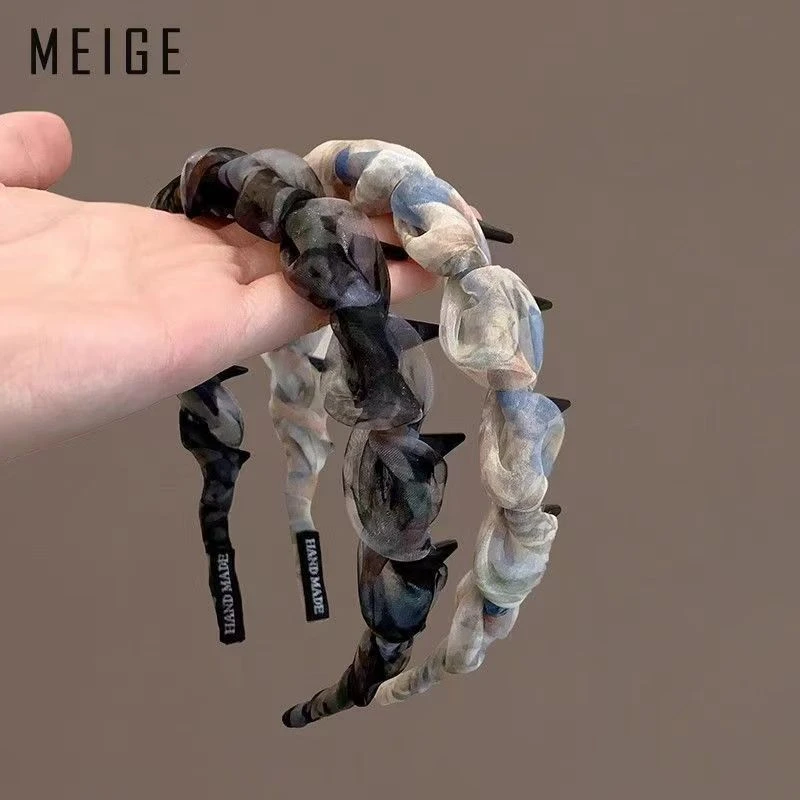 发箍女2025新款日常外戴高级感洋气时尚百搭洗脸防滑超好看的头箍