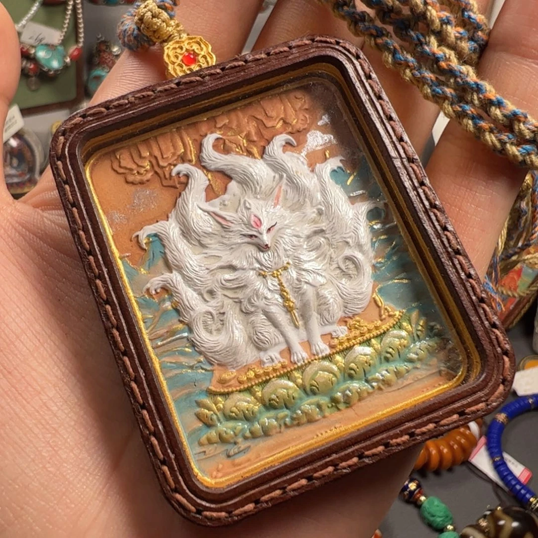 泥塑藏地密码饰品唐卡