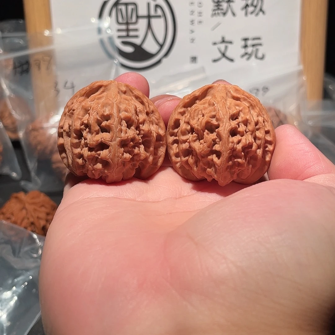 吊坠文玩核桃40全品苹果园