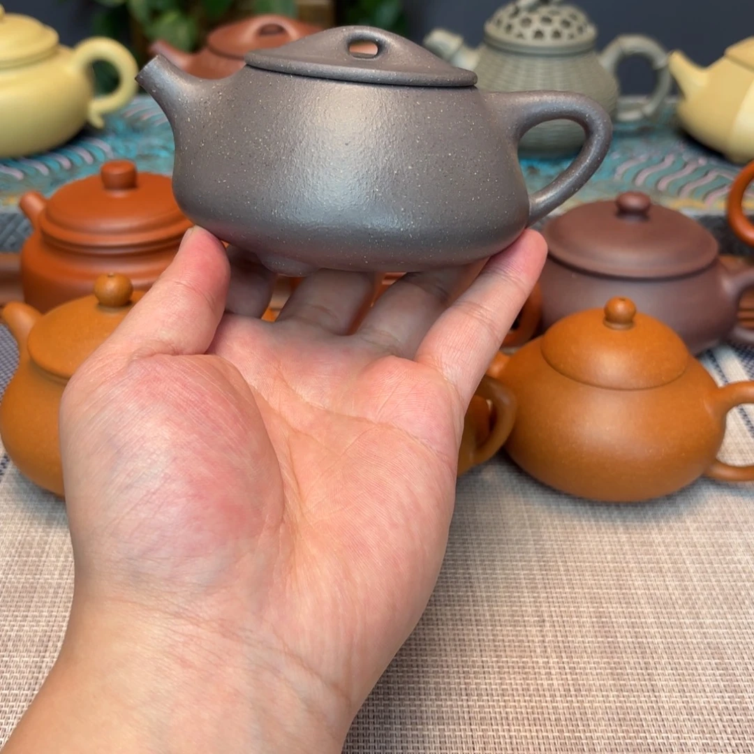 闹***钟茶壶紫砂宜兴紫砂