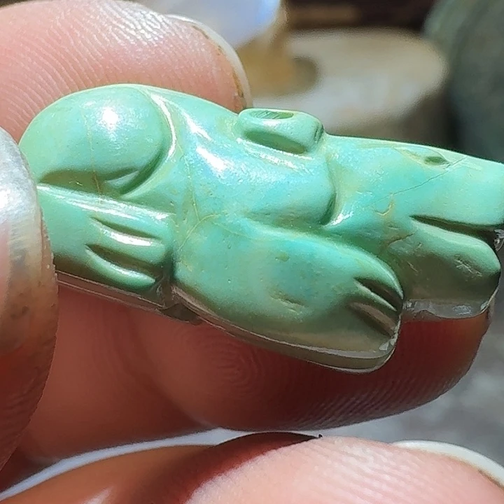 和田玉（糖玉）颈饰未镶嵌耍**火