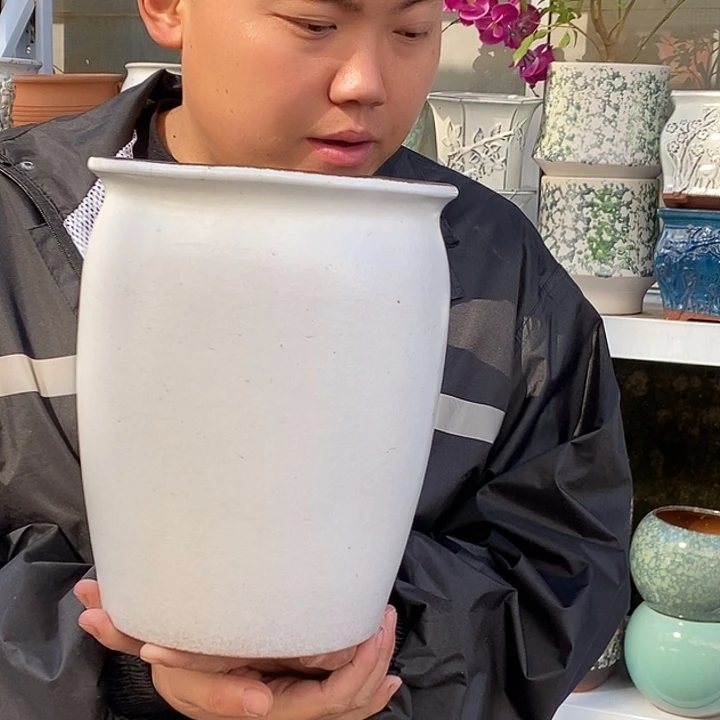 紫砂花盆口20高25福利