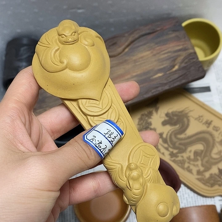 茶杯紫砂瑕疵不退不换，介意勿拍