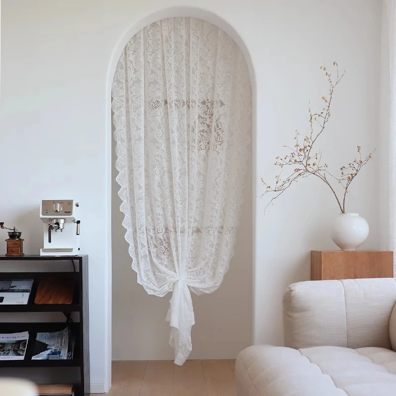 法式浪漫凤尾蕾丝经编纱成品纱（设计师款）不送配件