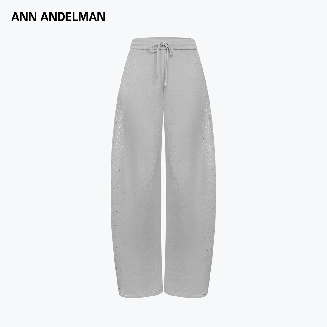 ANN ANDELMAN 25秋 时尚设计休闲银河系列烫钻卫裤