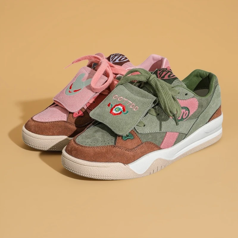 【旗舰新品】明星同款板鞋刻骨铭心复古百搭休闲男女鞋子增高鸳鸯