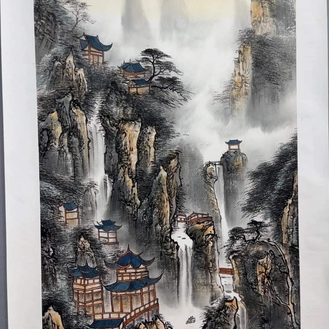 国画国画莫国宾精品国画