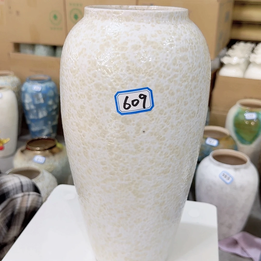 风***淡609号陶瓷高34厘米微瑕一个