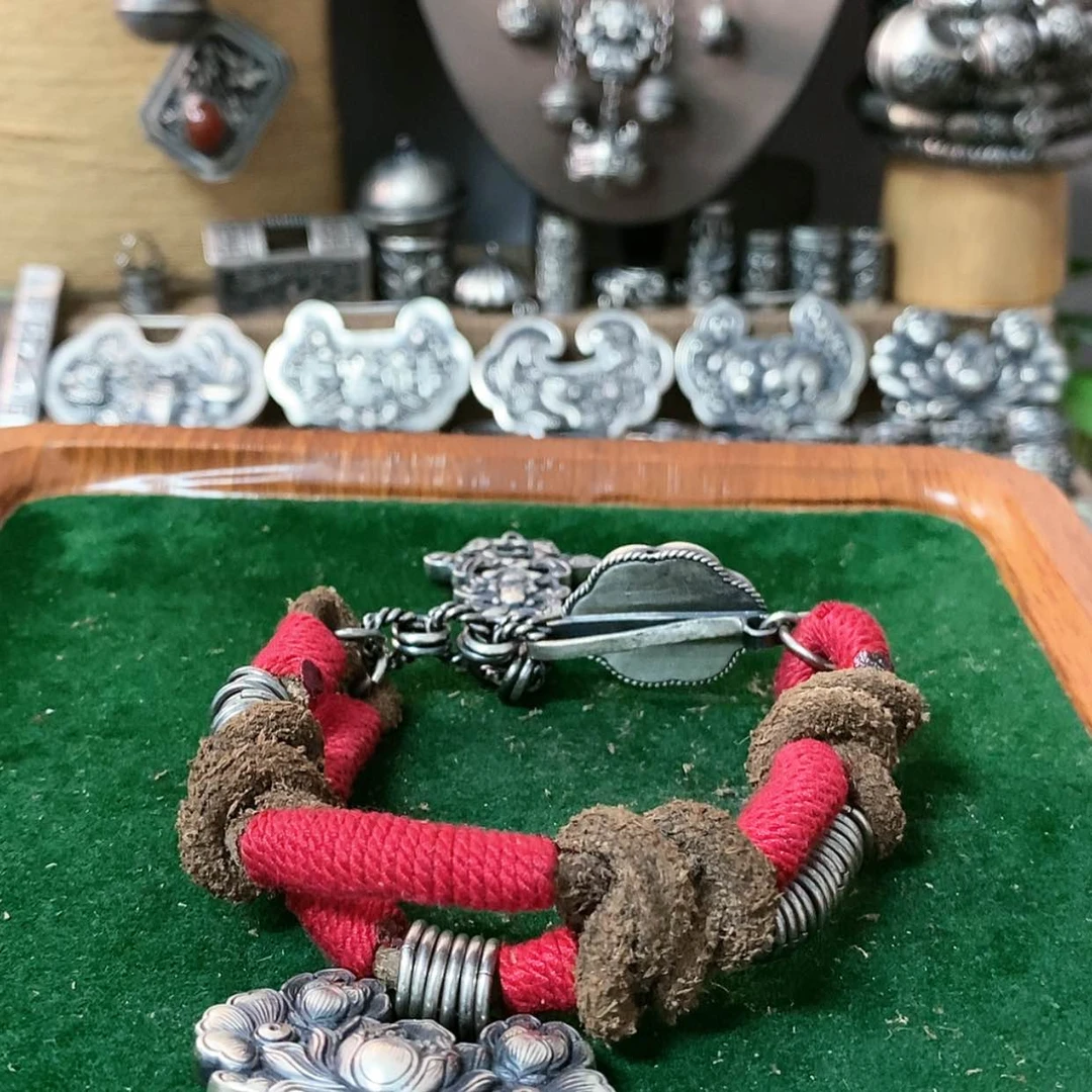 【闪购商品】橄榄核手串/手链复古足银990