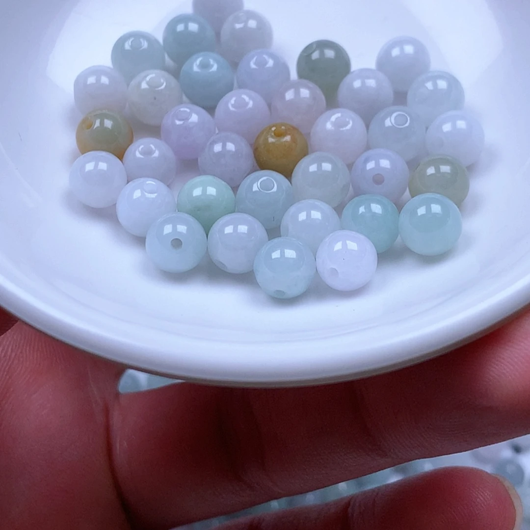 翡翠散珠翡翠翡翠卡7。 110颗60元