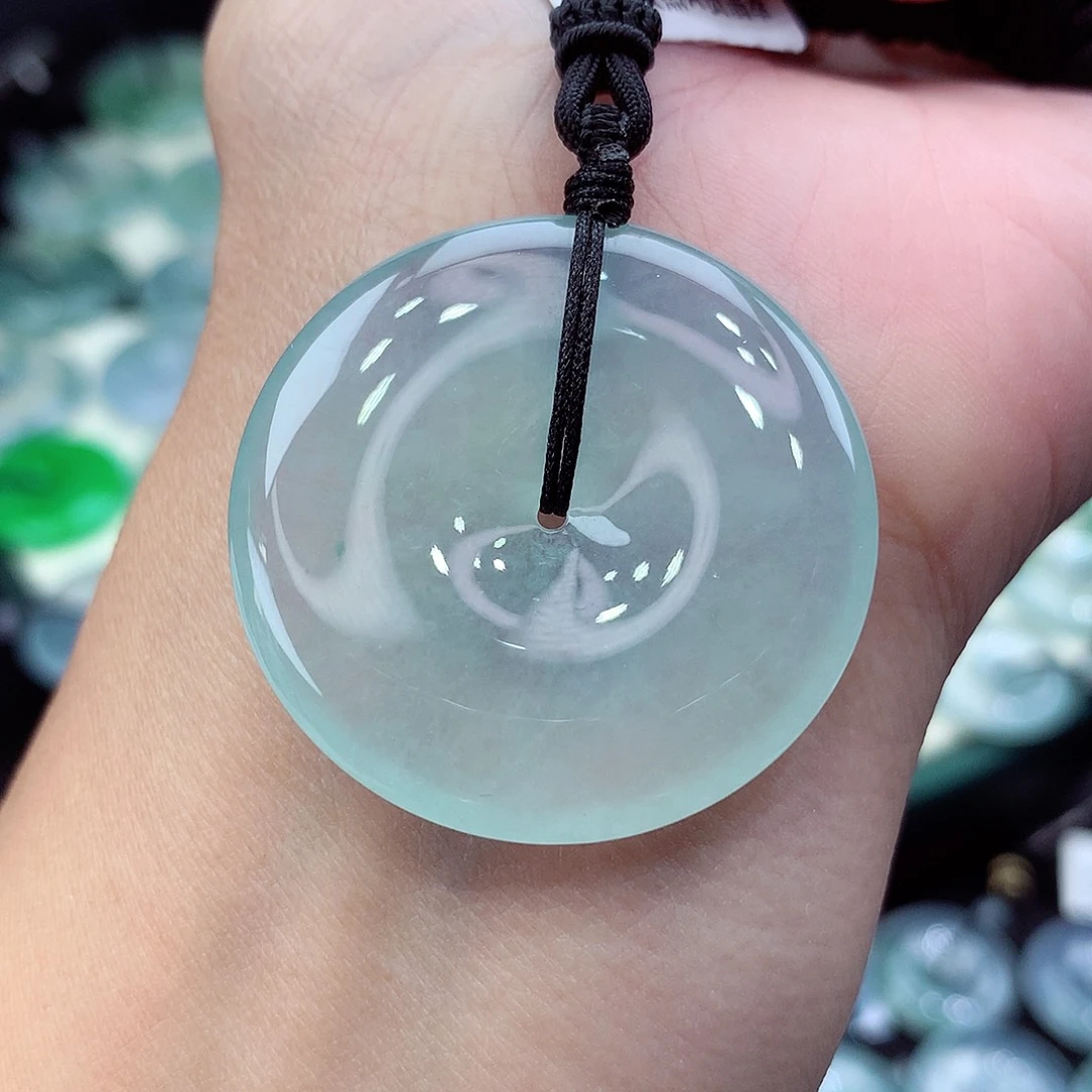 颈饰未镶嵌翡翠编号66尺寸35.7-5.9