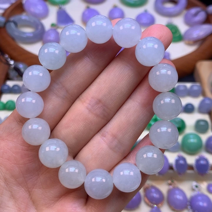 未镶嵌手串翡翠冰胶手串