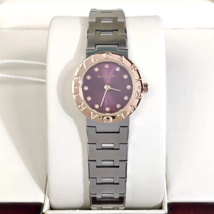 99新 BVLGARI/宝格丽 宝格丽/石英表/表径23/S333250529001/