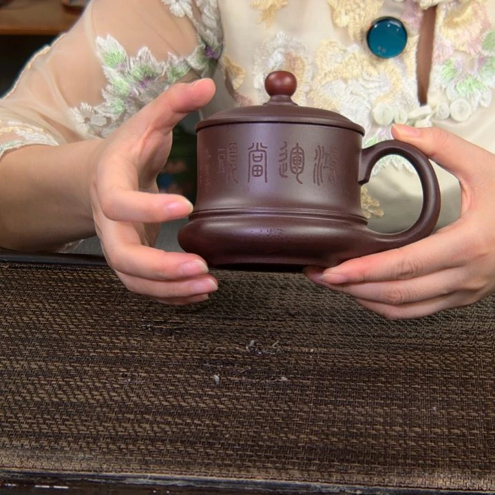 茶杯紫砂高货放漏