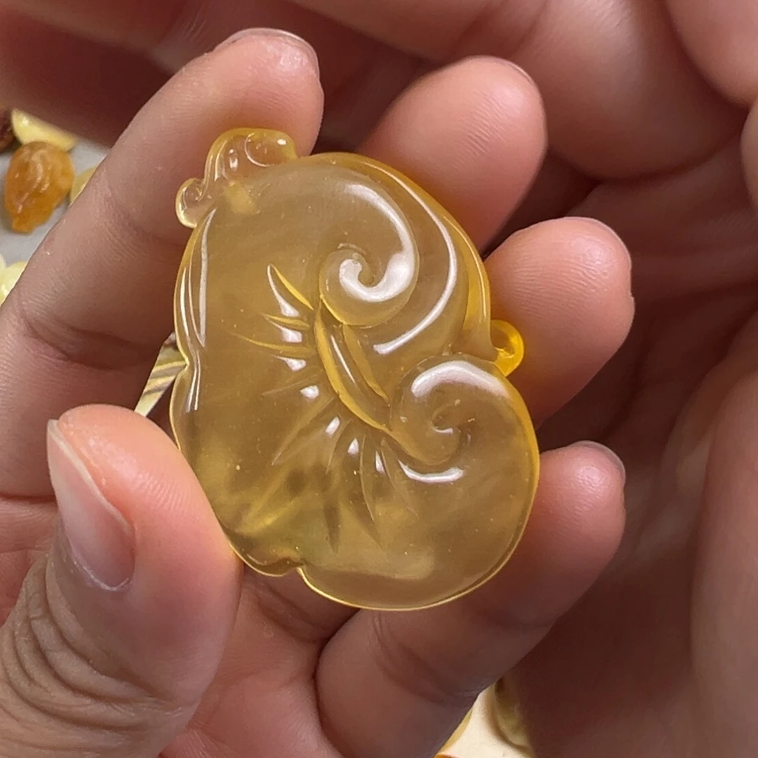 蜜蜡未镶嵌裸石蜜蜡