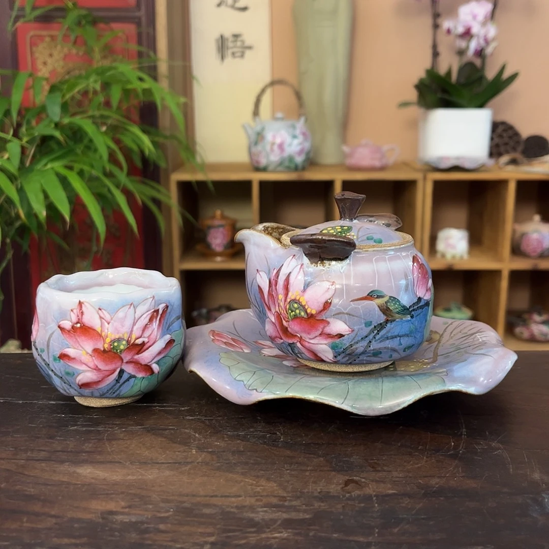 延***金景德镇纯手工手绘陶瓷