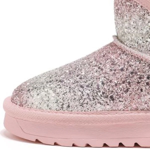 【星妈专属】儿童冬季女童新款加绒亮片舒适潮流休闲棉鞋55880ZA