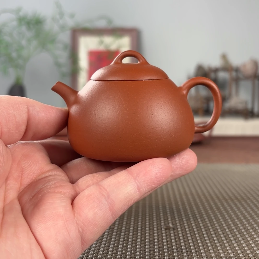 紫砂茶壶黄龙山原矿紫砂壶120