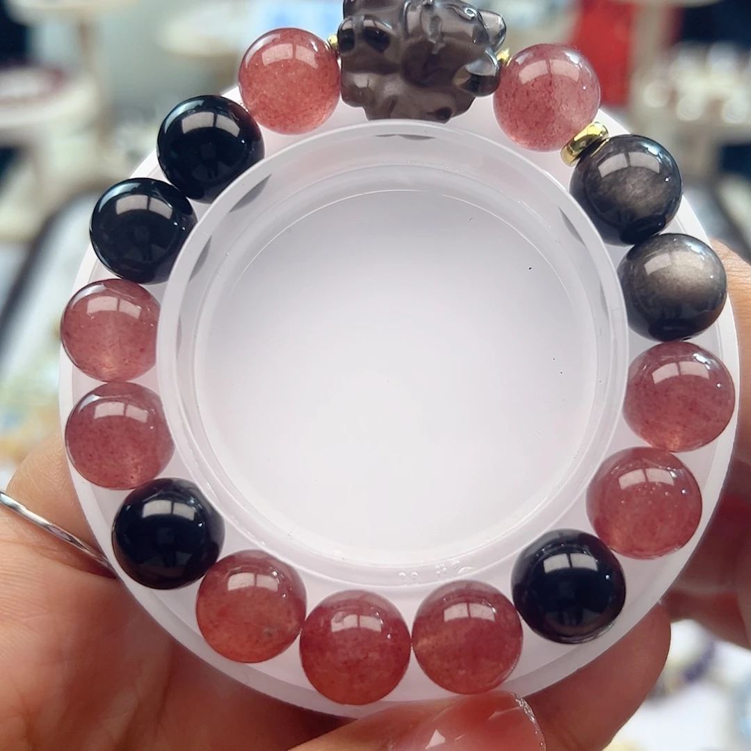 水晶手串未镶嵌水晶手串