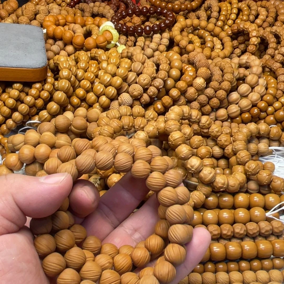 猴头核桃二等小定风珠手串