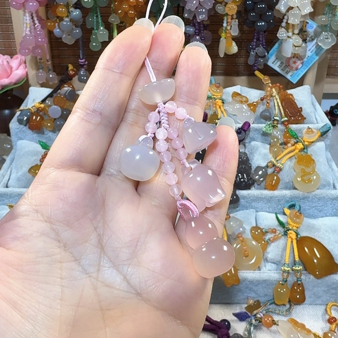 玛瑙/玉髓手机链未镶嵌