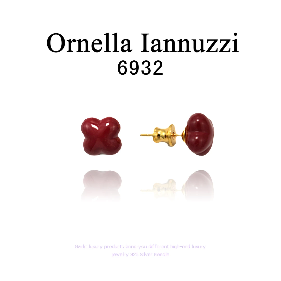 铜合金耳饰 【微醺波尔多】Tipsy Bordeaux耳饰~6932     X