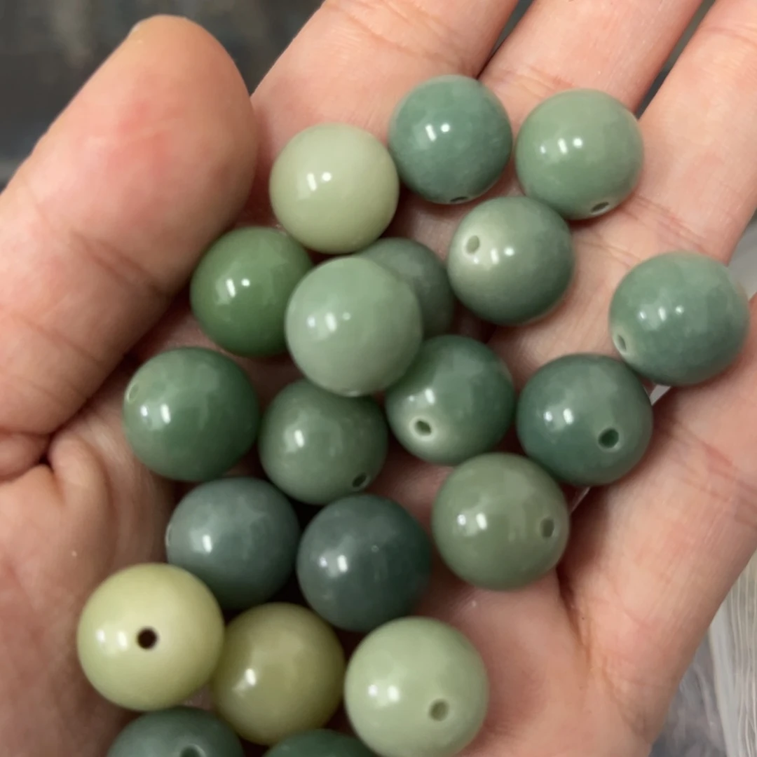 【闪购商品】白玉菩提吊坠z/12 100+100马尔代夫绿不售后