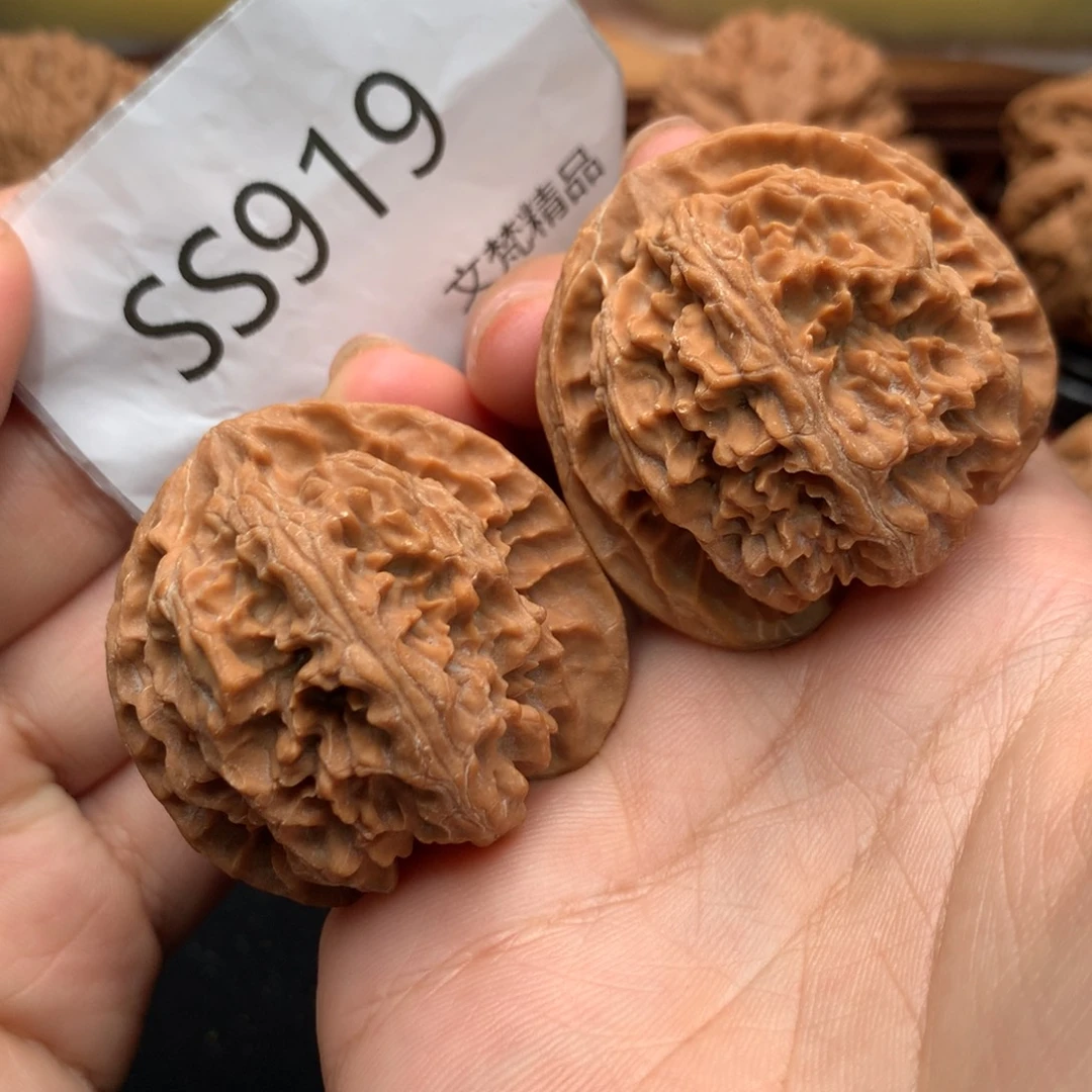 把件文玩核桃全品苹果园40