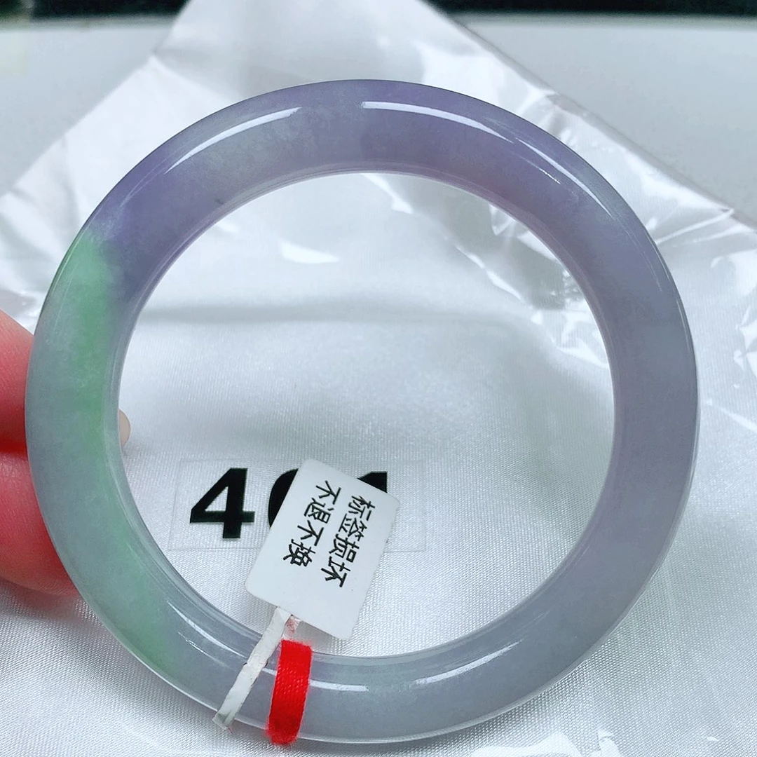 未镶嵌手镯（圆镯）翡翠46 号翡翠手镯