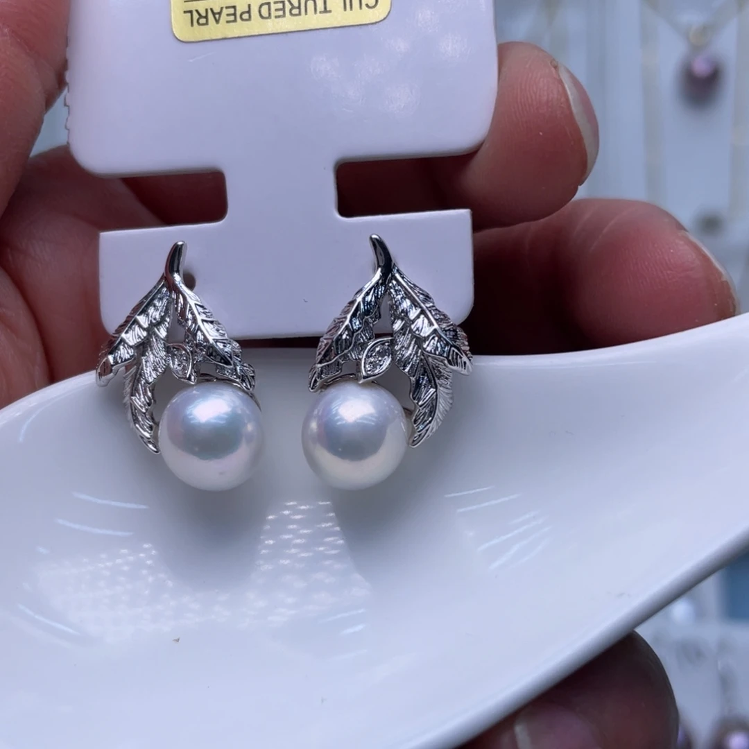 未镶嵌耳饰淡水珍珠