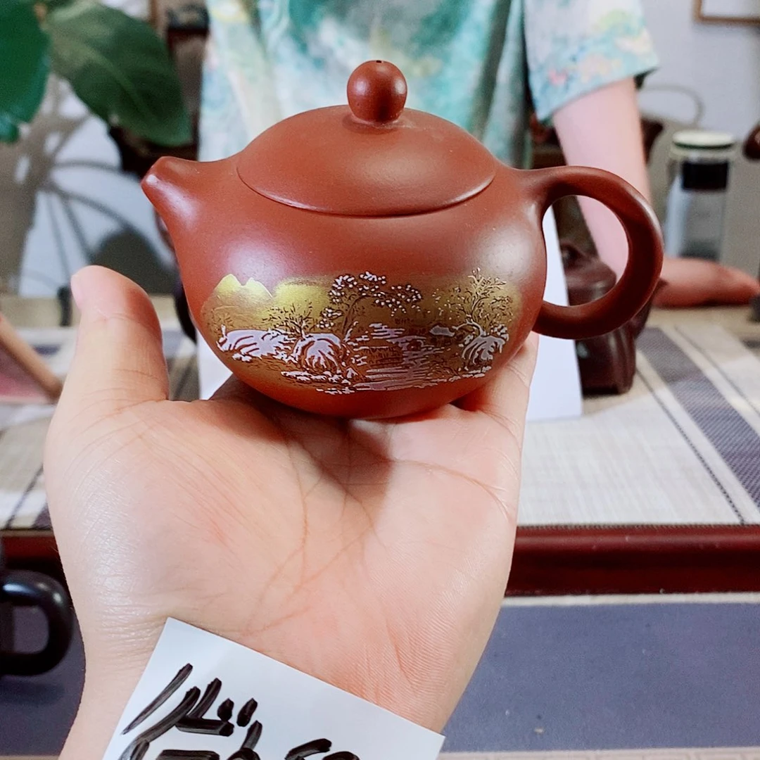 茶壶紫砂宜兴紫砂壶的时候发现