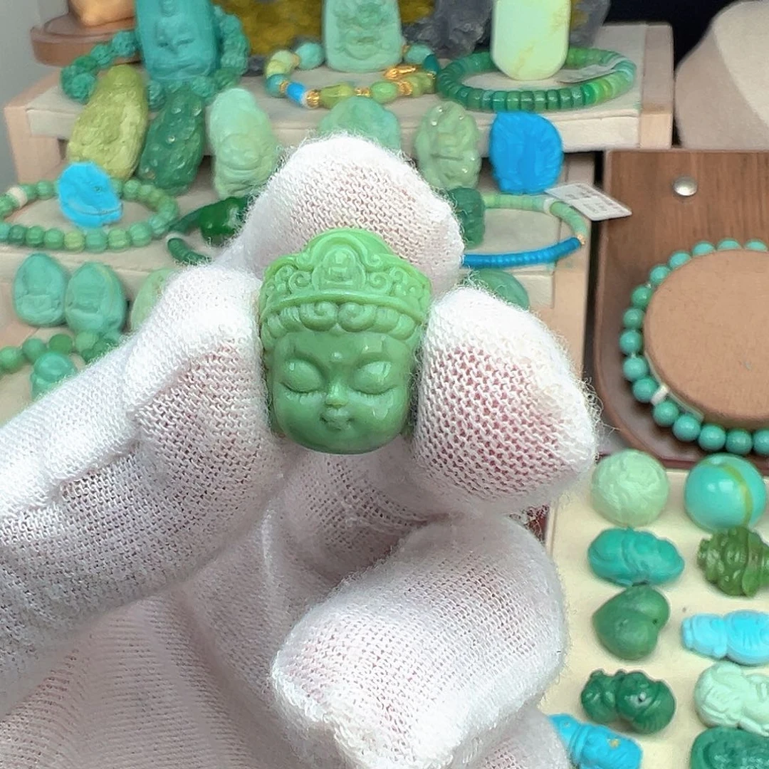 绿松石未镶嵌主播夏