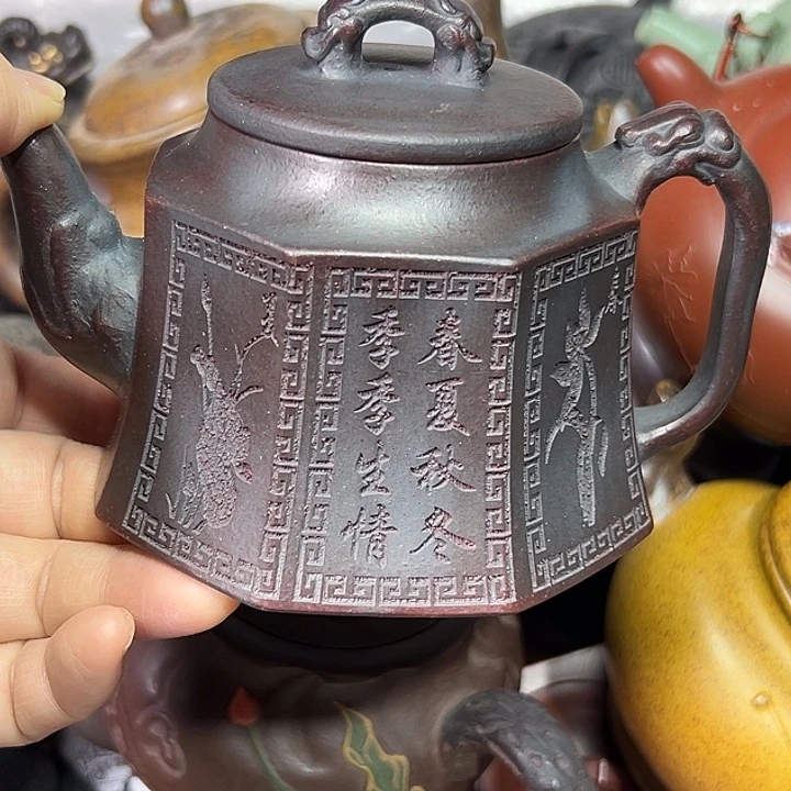 茶壶紫砂微瑕微瑕