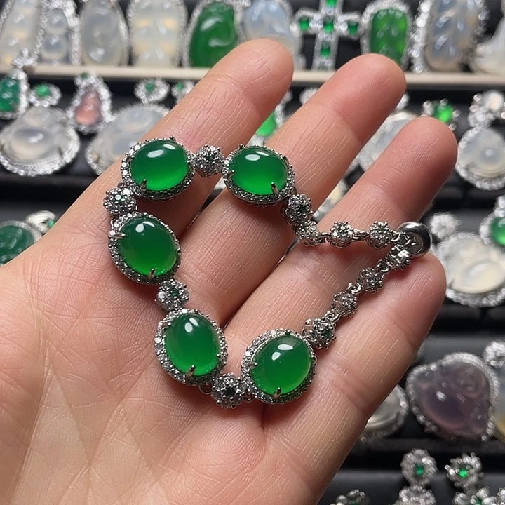 玛瑙/玉髓合金挂件