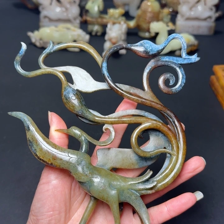 e***郎古玉老玉收藏珍品摆件