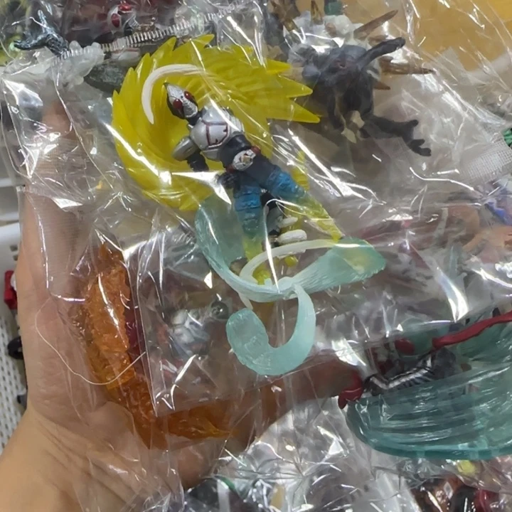 假面骑士手办五个
