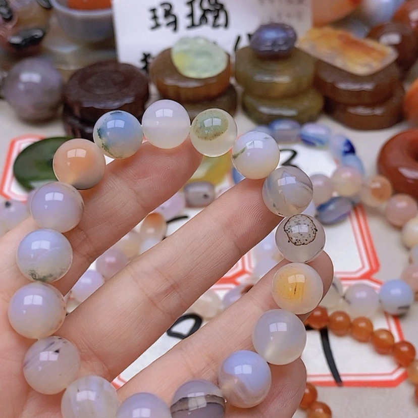 【闪购商品】玛瑙/玉髓未镶嵌珠宝半成品S****n