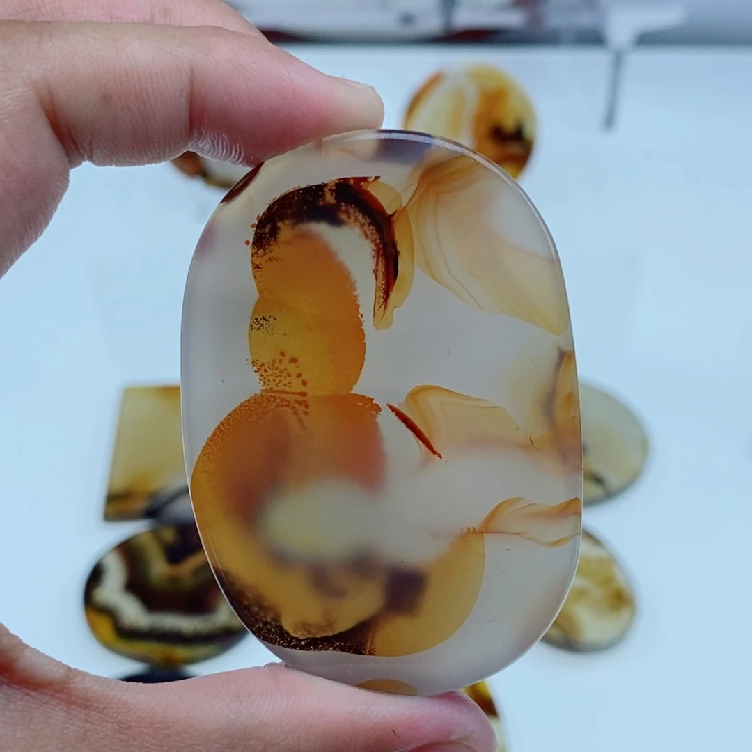玛瑙/玉髓未镶嵌珠宝半成品