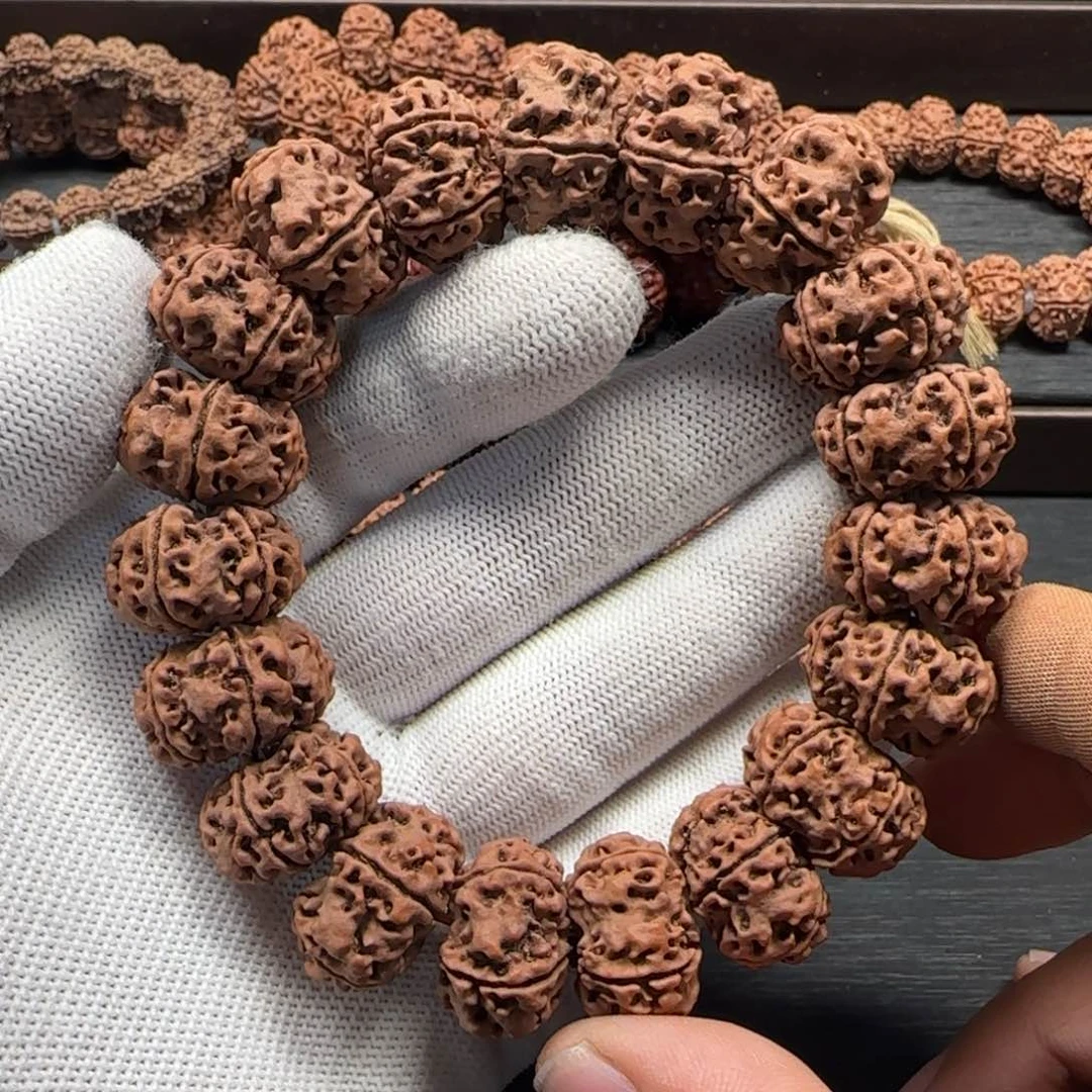 金刚菩提吊坠21mm天然纽扣（扇面