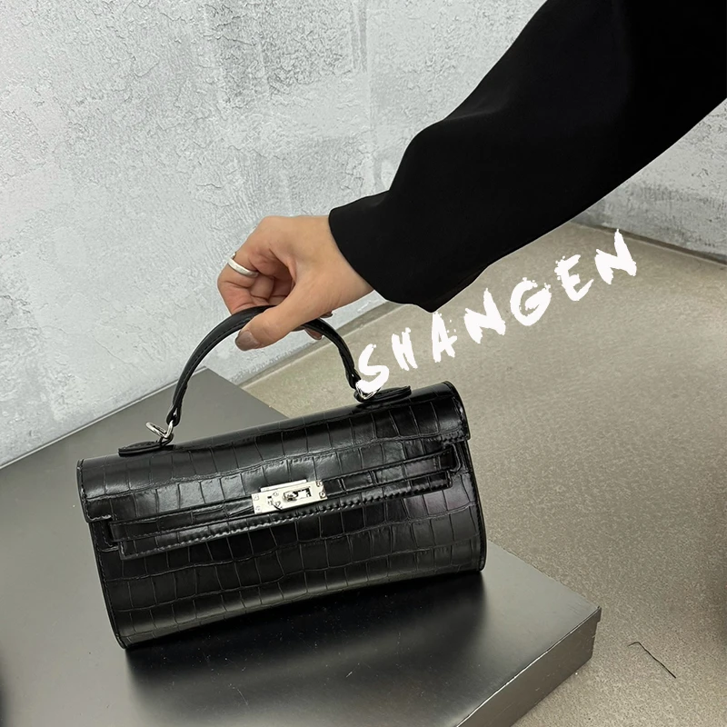 【尚恩CC】SK-82867-黑色-25*5*13轻奢时尚女士新款手提斜挎包