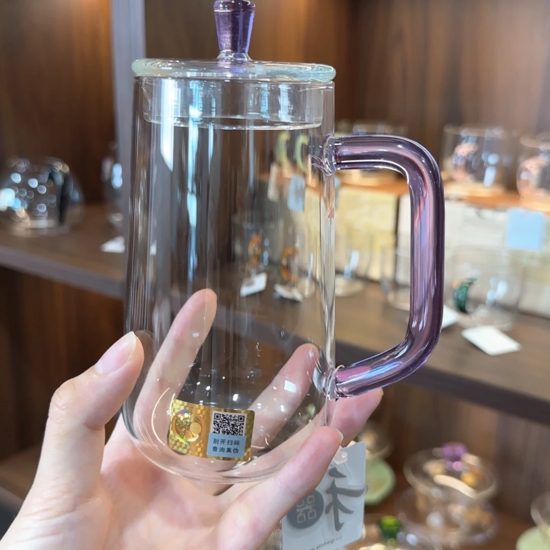 禾器青霓杯浅紫色