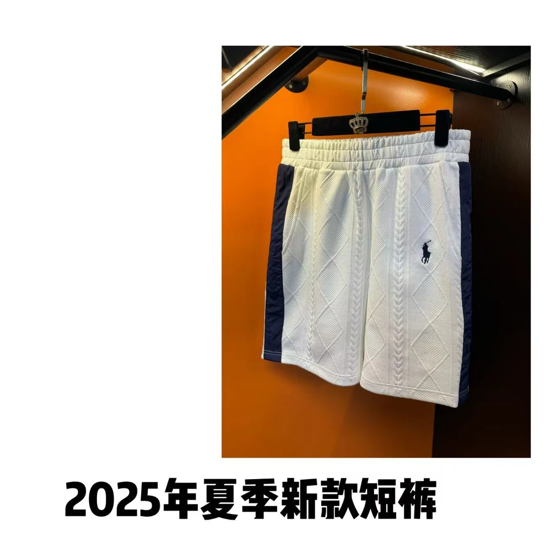 LZ00102 夏季透气吸汗男士刺绣款短裤